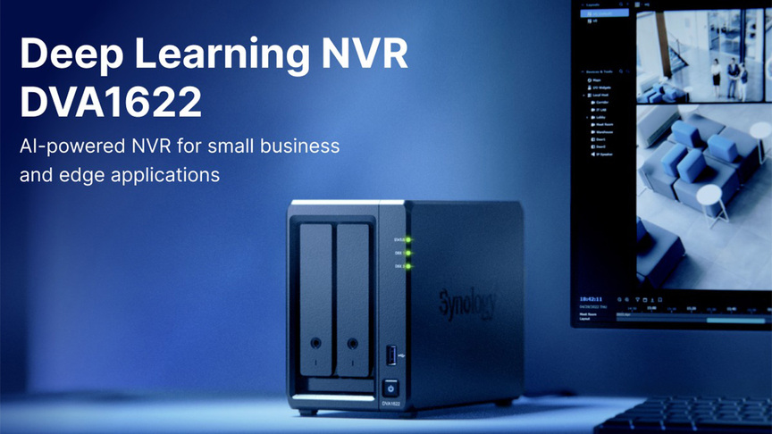Synology Deep Learning NVR DVA1622 - Videovigilancia